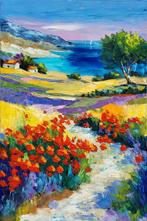NOLAC - NOLAC - Chemin Corse (60x40 cm) - Huile Couteau -
