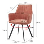 Louise Blush-13765, Huis en Inrichting, Stoelen, Ophalen of Verzenden, Nieuw