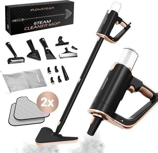 2dekans | FLOWSTEAM® Luxe Stoomreiniger - 13 Opzetstukken -, Huis en Inrichting, Schoonmaakartikelen, Ophalen of Verzenden