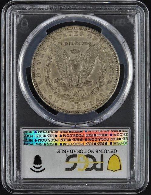 Verenigde Staten. Morgan Dollar 1889-CC/ PCGS Graded, Postzegels en Munten, Munten | Europa | Niet-Euromunten