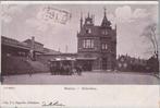 SCHIEDAM - Station, Verzenden, Gelopen