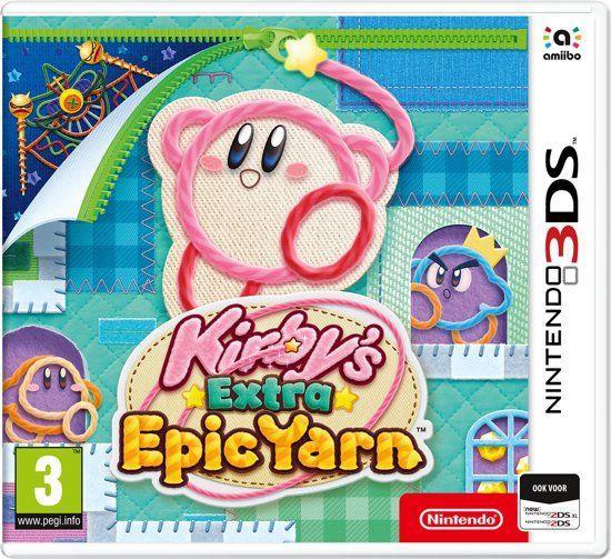 Kirbys Extra Epic Yarn-Standaard (3DS) Gebruikt, Spelcomputers en Games, Games | Nintendo 2DS en 3DS, Zo goed als nieuw, Ophalen of Verzenden