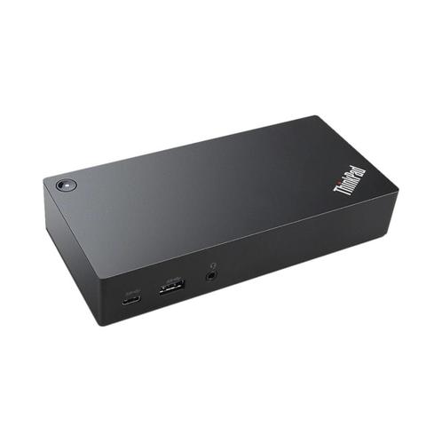 Refurbished Lenovo ThinkPad USB-C Dock met garantie, Computers en Software, Dockingstations, Zo goed als nieuw, Ophalen of Verzenden