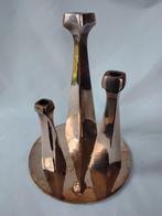 Kandelaar brutalistisch (4) - handgemaakt - Brutalistisch