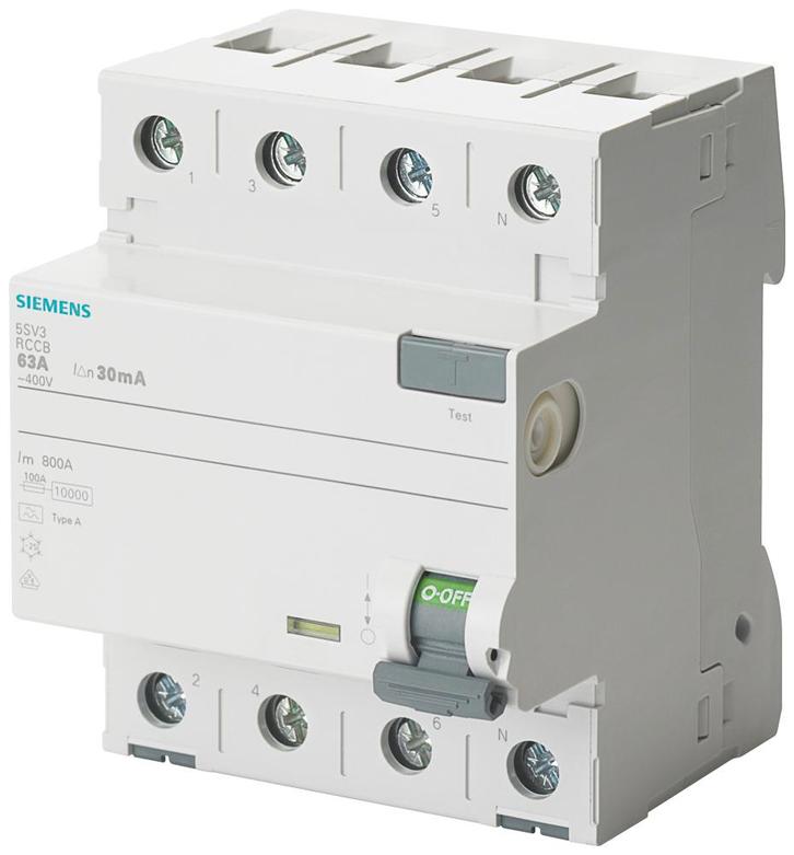 Siemens 5SV Aardlekschakelaar - 5SV37466, Doe-het-zelf en Verbouw, Elektra en Kabels, Overige typen, Nieuw, Verzenden