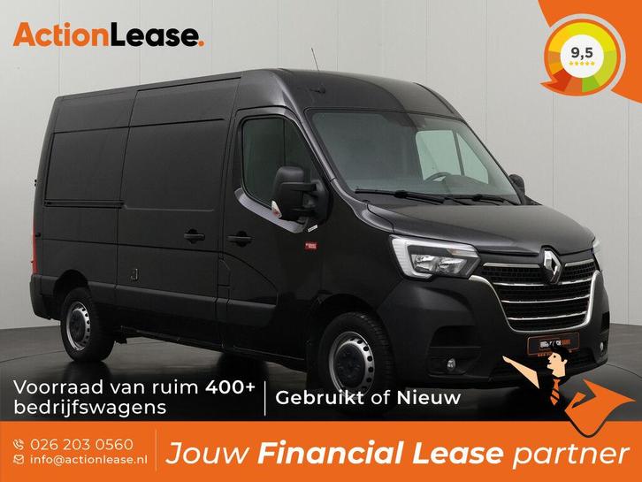 Renault Master Bestelbus L2 H2 2021 Diesel Automaat, Auto's, Renault, Dealer onderhouden, Te koop, Zwart, Automaat, Financial lease