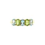 Josephine ring 14 krt - Peacock, Ophalen of Verzenden, Nieuw