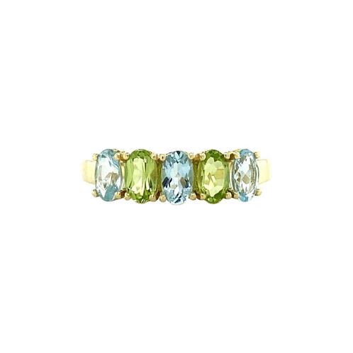Josephine ring 14 krt - Peacock, Sieraden, Tassen en Uiterlijk, Overige Accessoires, Nieuw, Ophalen of Verzenden
