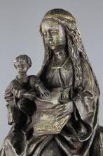 Beeldje - Sedes Sapientiae - 46cm - Gips, Antiek en Kunst