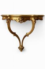 Wandtafel - Hout - Console Luigi XV, Antiek en Kunst