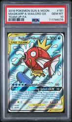Magikarp & Wailord GX (TEU 161) PSA 10, Hobby en Vrije tijd, Verzamelkaartspellen | Pokémon, Ophalen of Verzenden, Nieuw