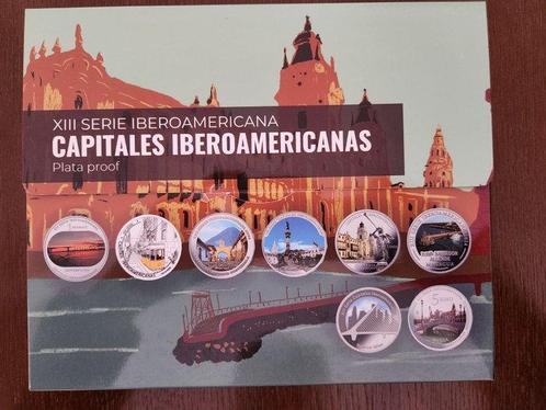 Spanje. Proof Set 2024 XIII Ibero-Amerikanische Serie (9, Postzegels en Munten, Munten | Europa | Euromunten