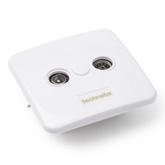 Coax wandcontactdoos - Technetix TRAS-2000, Computers en Software, Pc- en Netwerkkabels, Nieuw, Verzenden
