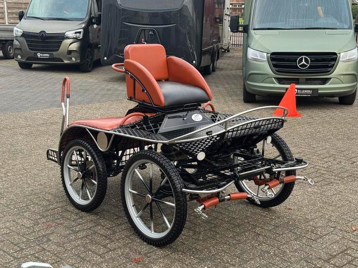 Enkelspan / Tweespan / Marathonwagen / Koets / Pony, Dieren en Toebehoren, Rijtuigen en Koetsen, Marathonwagen, Gebruikt, Pony