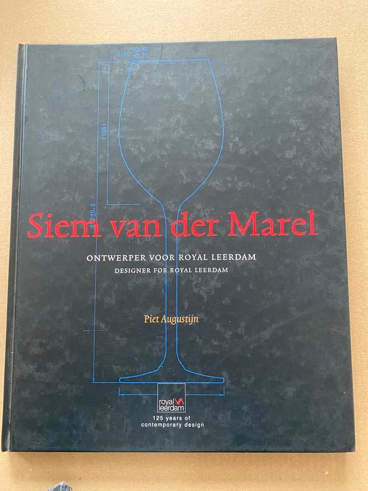 Leerdam Glas + Ontwerpers + Monografie Siem van der Marel, Antiek en Kunst, Antiek | Glas en Kristal, Ophalen of Verzenden