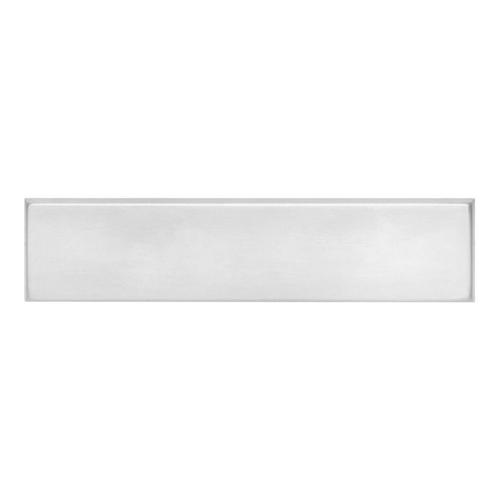 Intersteel Tochtklep met borstel rechthoek met klep verdekt, Tuin en Terras, Brievenbussen, Nieuw, Verzenden
