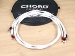Chord Company Sarum T highend audio speaker cables 2,0 metre, Ophalen of Verzenden, Gebruikt, Overige kabels