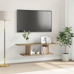 vidaXL Wandmontage TV Kast artisanaal eikenkleurig 102 x 35, Huis en Inrichting, Kasten | Televisiemeubels, Minder dan 50 cm, Verzenden