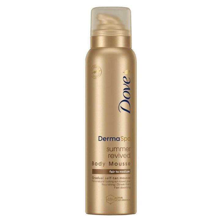 Dove Derma Spa Summer Revived Medium to Dark Body Mousse, Sieraden, Tassen en Uiterlijk, Uiterlijk | Lichaamsverzorging, Nieuw