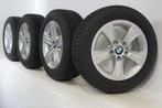 BMW 3 4 serie F30 F31 F32 F33 F36 391 16 inch velgen Dunlop, Gebruikt, Velg(en), 16 inch, Winterbanden