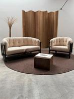 Zitgroep (2) - Fluweel, Bamboe - Fauteuil & bankstel