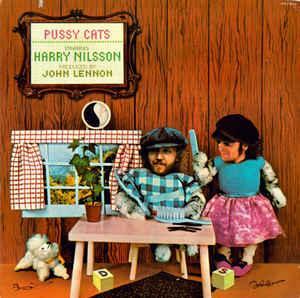 LP gebruikt - Harry Nilsson - Pussy Cats, Cd's en Dvd's, Vinyl | Rock, Zo goed als nieuw, Verzenden