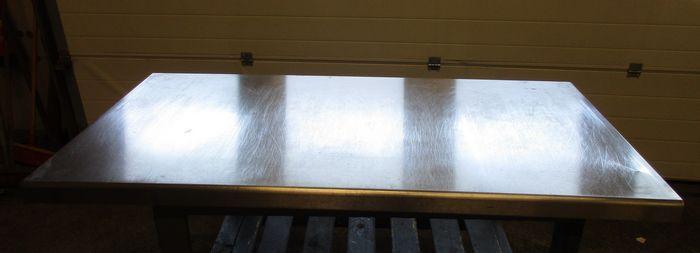 RVS Werkblad 135,5cm, Zakelijke goederen, Kantoor en Winkelinrichting | Winkel en Inventaris