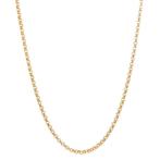 Gouden collier jasseron 64 cm 14 krt, Sieraden, Tassen en Uiterlijk, Kettingen, Ophalen of Verzenden, Nieuw