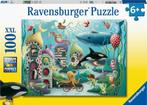 Magische Onderwaterwereld Puzzel (100 XXL stukjes) |, Kinderen en Baby's, Speelgoed | Kinderpuzzels, Nieuw, Verzenden