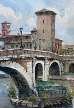 Pitti Bianconi (XX) - Roma - Ponte Fabricio o Ponte dei