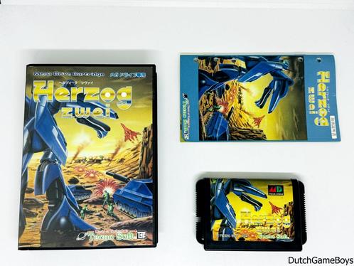 Sega Megadrive - Herzog Zwei - Japan, Spelcomputers en Games, Games | Sega, Gebruikt, Verzenden