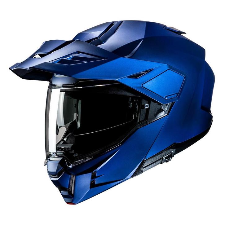 HJC i80 Solid Blauw Adventure Motorhelm, Motoren, Kleding | Motorhelmen, XXL, Nieuw met kaartje, HJC, Offroadhelm, Verzenden