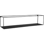 Wandrek - Livion Troni - 2 stuks Rek - Zwart, Huis en Inrichting, Woonaccessoires | Wandplanken en Boekenplanken, Ophalen of Verzenden