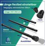 2dekans | LOBUX Gordijnroede zonder boren – Telescopisch –, Ophalen of Verzenden, Zo goed als nieuw, Overige kleuren