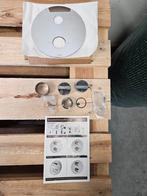 Hotbath Cobber CB009EXT afbouwdeel voor inbouw thermostaat, Ophalen of Verzenden, Nieuw, Chroom, Overige typen