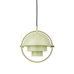 Gubi Multi-Lite Hanglamp, messing/groen - ø¸22,5 cm, Huis en Inrichting, Lampen | Hanglampen, Verzenden, Nieuw