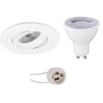 Voordeelset LED Spot Set - Pragmi Alpin Pro - GU10 Fitting -, Metaal of Aluminium, Nieuw, Ophalen of Verzenden, Led