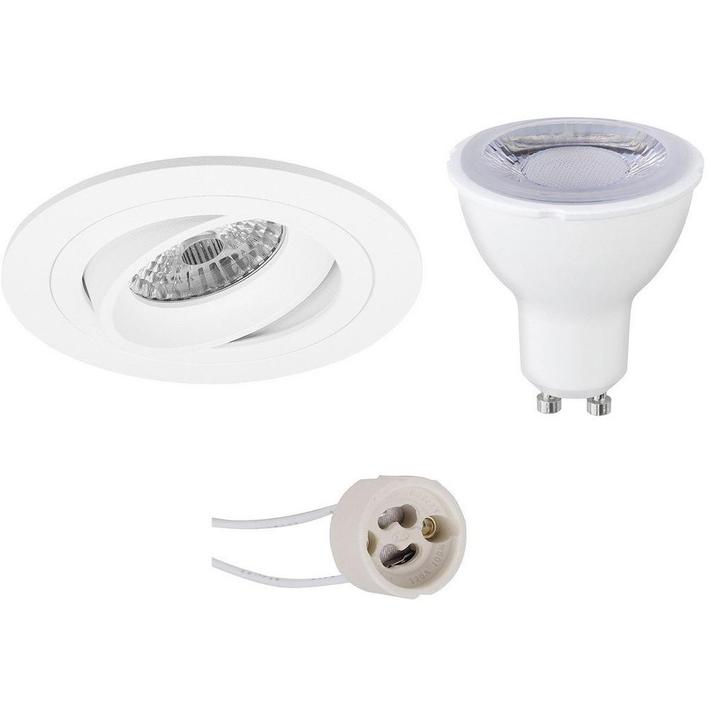 Voordeelset LED Spot Set - Pragmi Alpin Pro - GU10 Fitting -, Huis en Inrichting, Lampen | Spots, Plafondspot of Wandspot, Nieuw