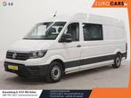 Volkswagen Crafter 140pk L4H3 / L3H2 Dubbele cabine, Auto's, Bestelauto's, Volkswagen, Wit, Nieuw, Lease