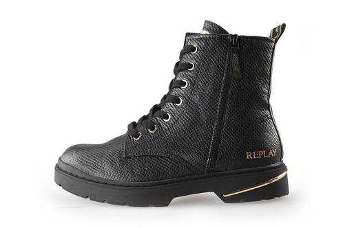 Replay Veterboots in maat 36 Zwart | 10% extra korting, Kinderen en Baby's, Kinderkleding | Schoenen en Sokken, Jongen of Meisje