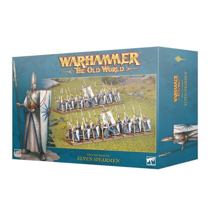 High Elves Realms Spearmen(Warhammer Age of Sigmar nieuw), Hobby en Vrije tijd, Wargaming, Nieuw, Ophalen of Verzenden