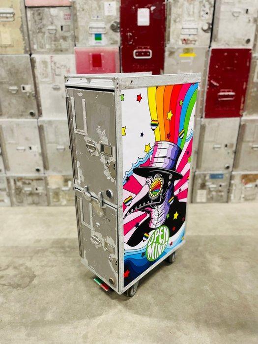 Driessen Aviation - Trolleys van luchtvaartmaatschappijen -, Antiek en Kunst, Antiek | Wandborden en Tegels