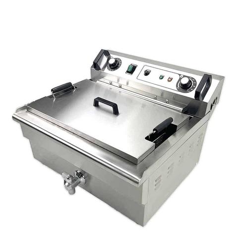 HCB Friteuse - 30 liter - 400V - RVS, Zakelijke goederen, Horeca | Keukenapparatuur, Nieuw in verpakking, Fornuis, Frituur en Grillen