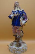Beeld, Royal Crown Derby porcelain figure of musketeer -