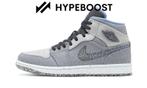 Air Jordan 1 Mid Crater Grey University Blue Mt 40 t/m 49