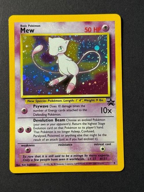 Pokémon - 2 Card - Mew Promo card - WOTC, Hobby en Vrije tijd, Verzamelkaartspellen | Pokémon