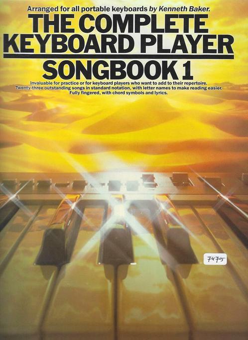 The complete keyboard player - songbooks [281], Muziek en Instrumenten, Bladmuziek, Piano, Keyboard, Orgel, Thema, Zo goed als nieuw