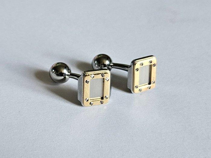 Cartier - Manchetknopen - Santos de Cartier - 18 karaat Geel, Sieraden, Tassen en Uiterlijk, Antieke sieraden