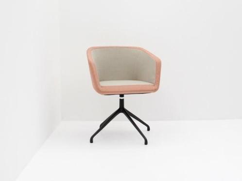 Fauteuil Conceptuals Cameo - beige/oranje - 4-ster zwart, Zakelijke goederen, Kantoor en Winkelinrichting | Kantoormeubilair en Inrichting