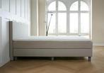 ACTIE! Boxspring Florence 180 200 Beige, Verzenden, Beige, 180 cm, 200 cm